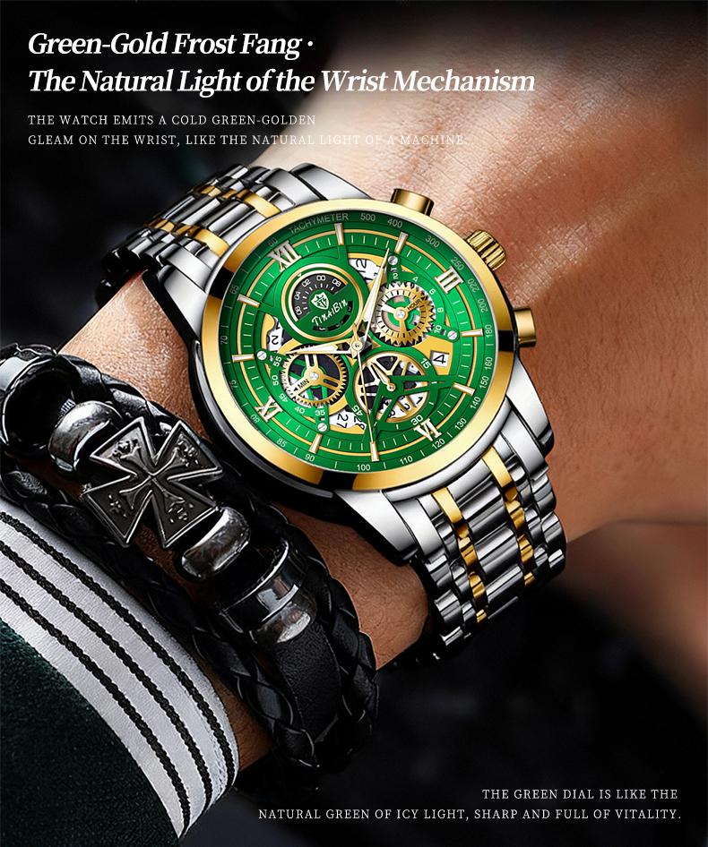 Orino Swiss Movement Men’s Watch – Sapphire Crystal