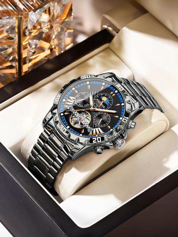 Men’s Stylish Mechanical Watch – Business, Waterproof, Luminous