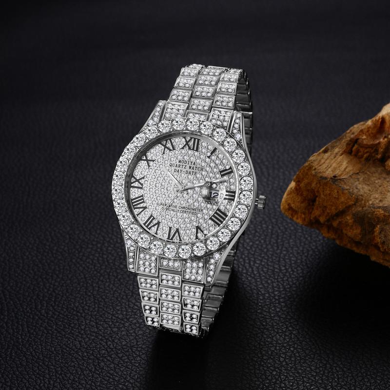 OIDEA Premium Rhinestone Roman Numeral Watch