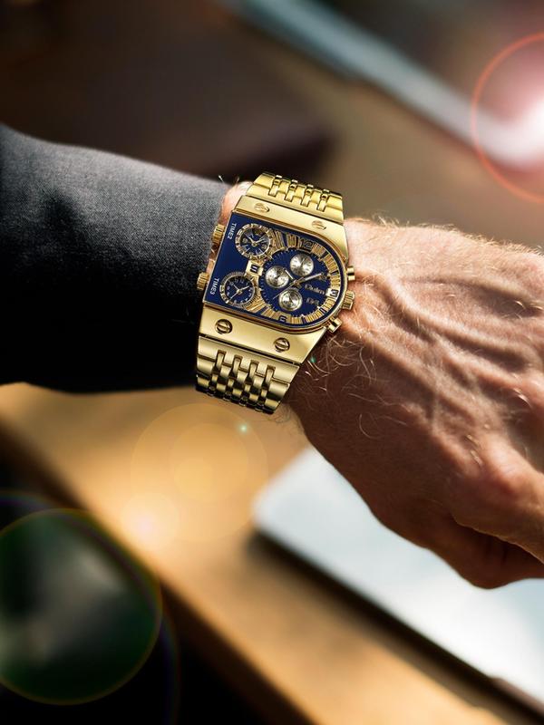 Men’s Luminous Quartz Watch – Business Style