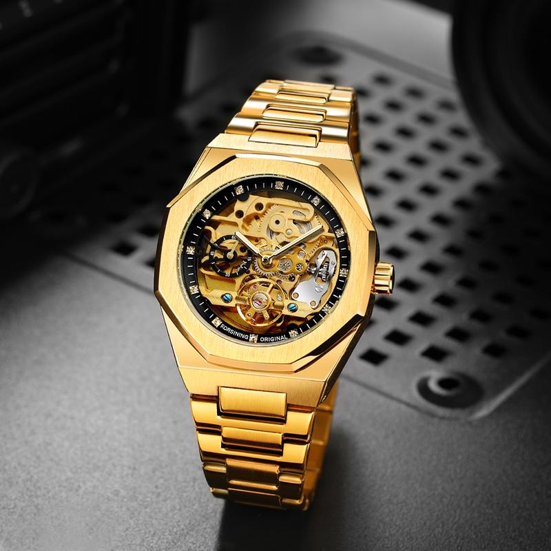 Luxury Men’s Luminous Mechanical Watch