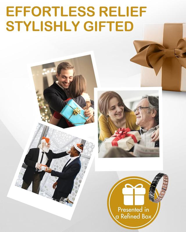 Magnetic Copper Bangle for Men – Trendy & Durable