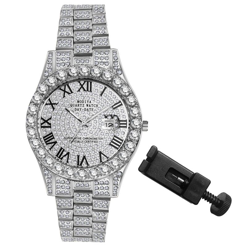 OIDEA Premium Rhinestone Roman Numeral Watch