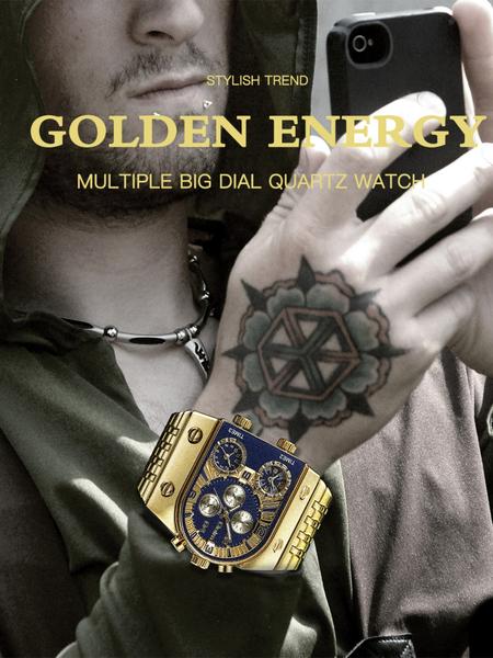 Men’s Luminous Quartz Watch – Business Style