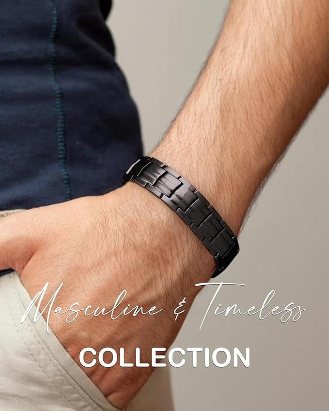 Magnetic Copper Bangle for Men – Trendy & Durable