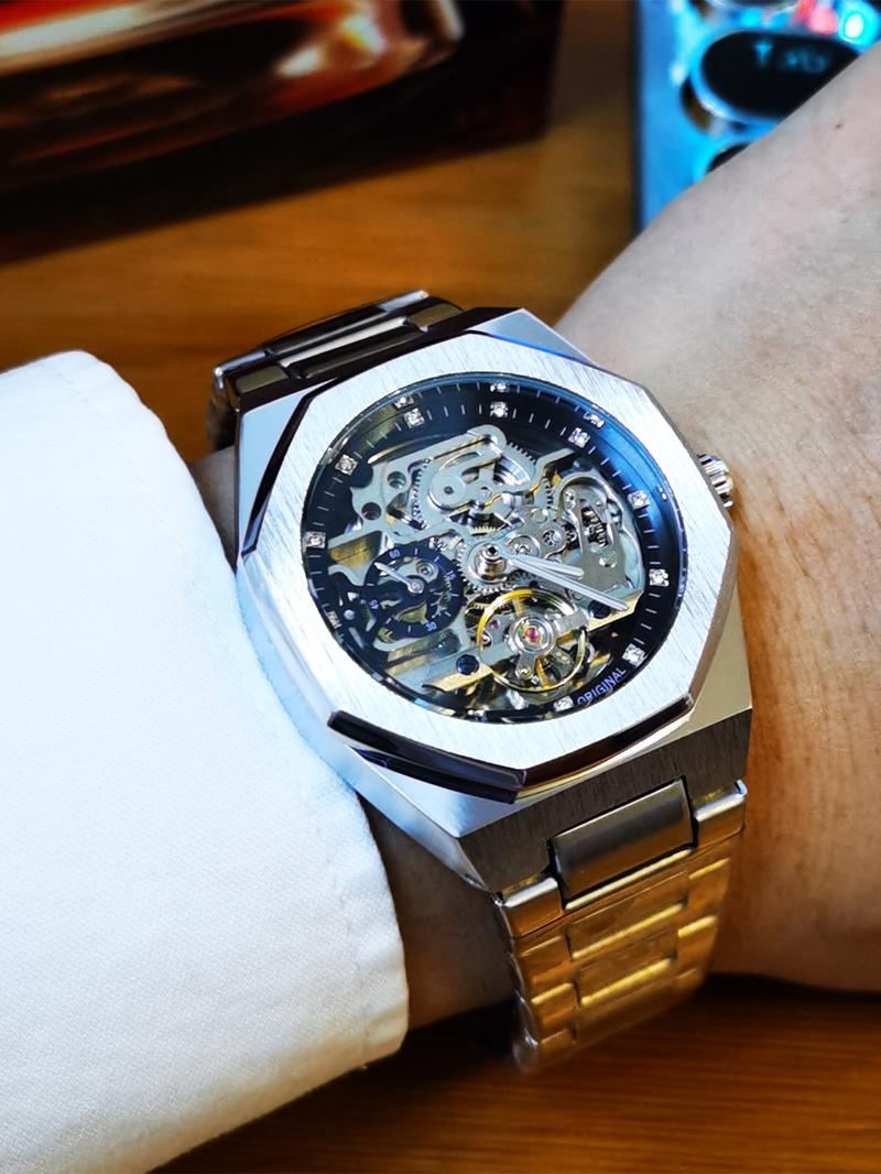 Luxury Men’s Luminous Mechanical Watch